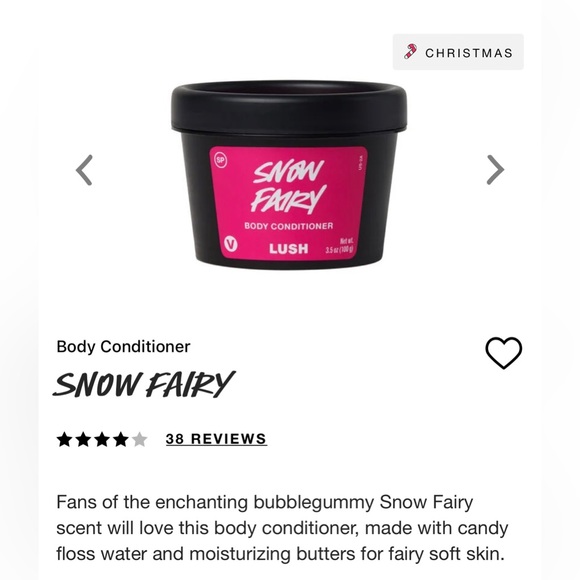 Lush limited edition snow fairy - Picture 5 of 7